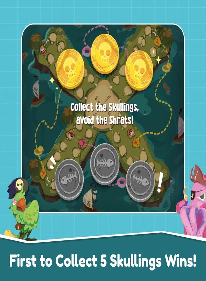 Bloomingo Board Game - Pirate's Paradise: Exciting Pirate Treasure Hunt Adventure Game for Kids & Adults; Explore The Island Collect Skullings and Win; Birthday Gift for Ages 6,7,8,9,10,11,12 & More - Image 5